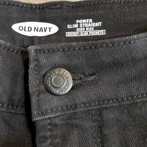 Old Navy Power Straight Slim Jeans